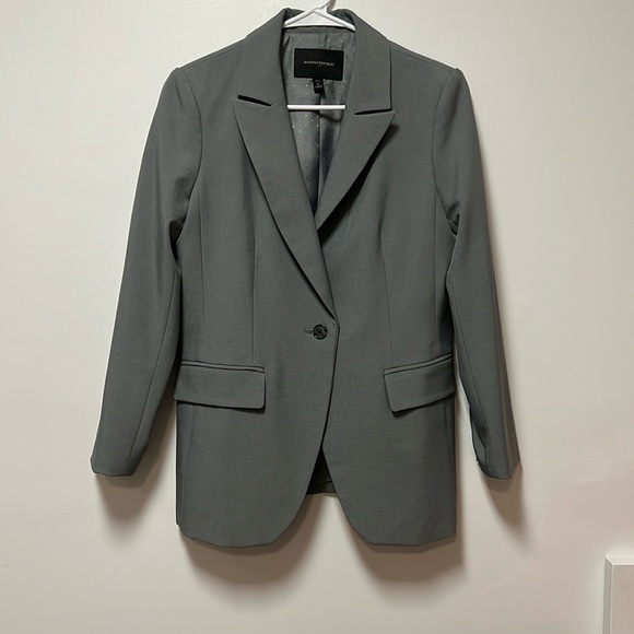 Ann Taylor Grey Blazer - Picture 1 of 1